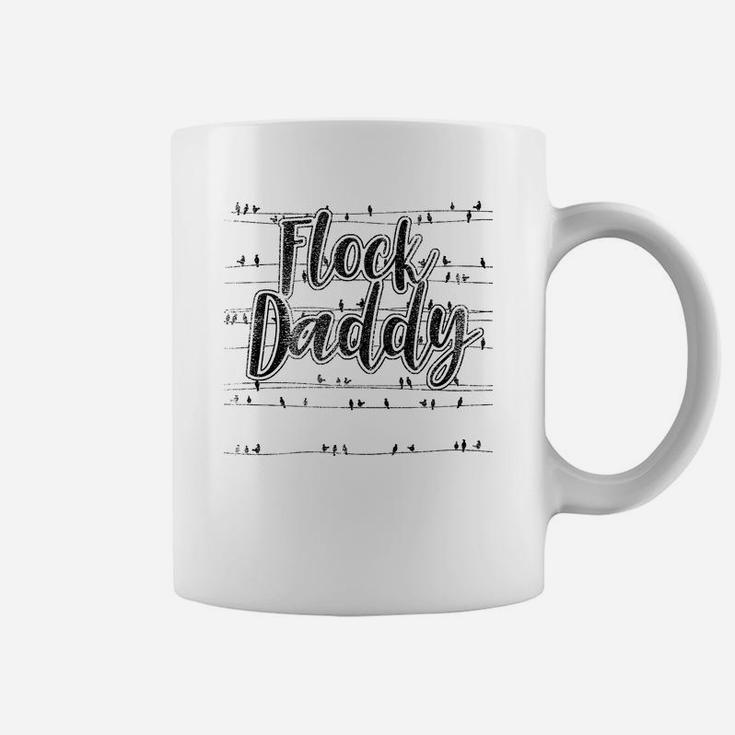 Birdwatcher Gifts Birdwatching Flock Daddy Birding Coffee Mug - Seseable