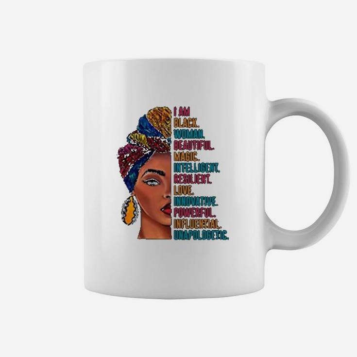 Black History Black Woman Beautiful Magic Coffee Mug