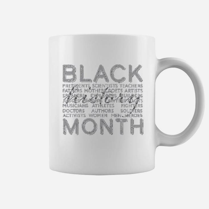 Black History Month Occupations And Identities Coffee Mug