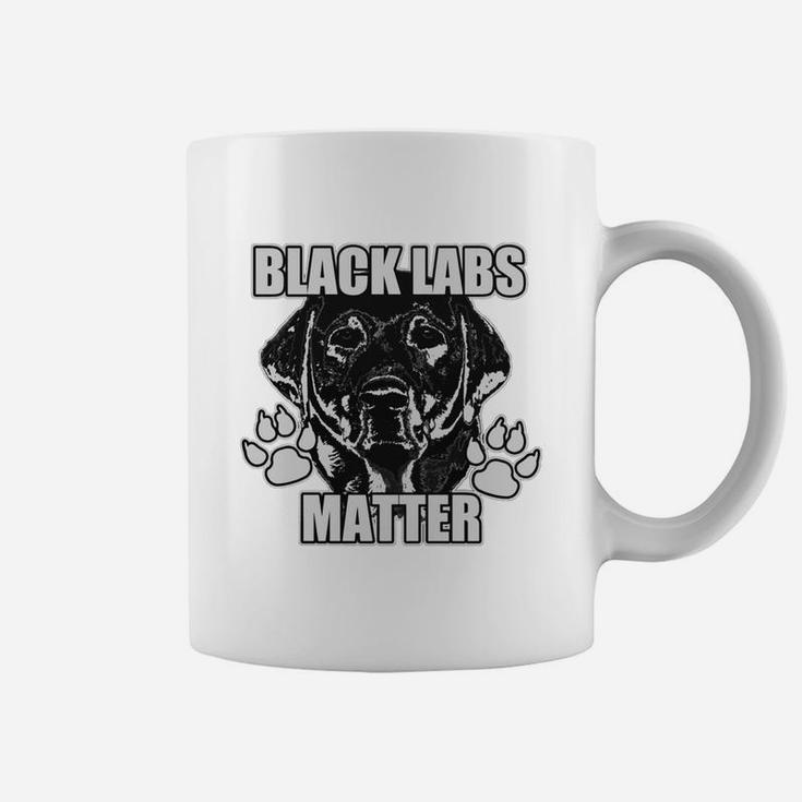 Black Labs Labrador Matter Coffee Mug