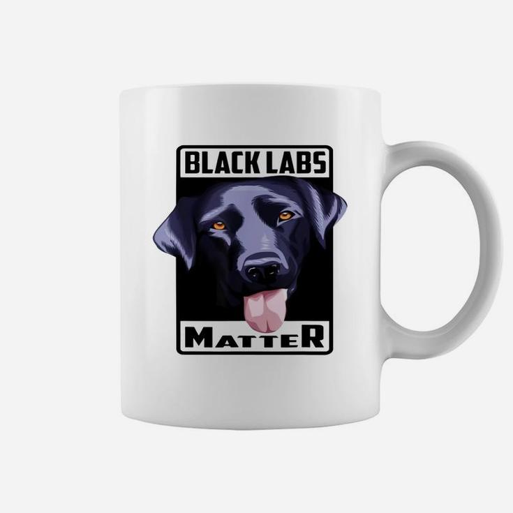 Black Labs Matter Labs Dog Lovers Coffee Mug