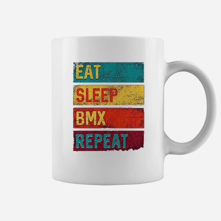 Bmx Biking Motocross Eat Sleep Bmx Repeat Coffee Mug