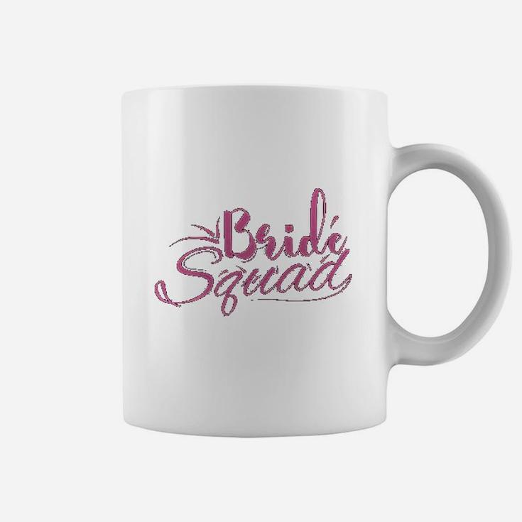 Bride Squad Just Married And Engagement Gifts Coffee Mug