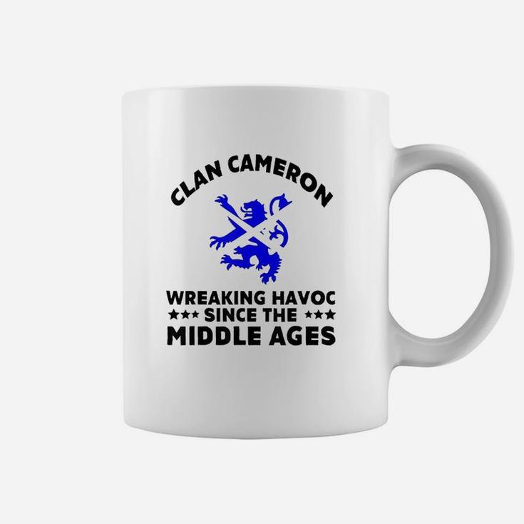 Cameron Scottish Kilt Family Clan Scotland Name Coffee Mug