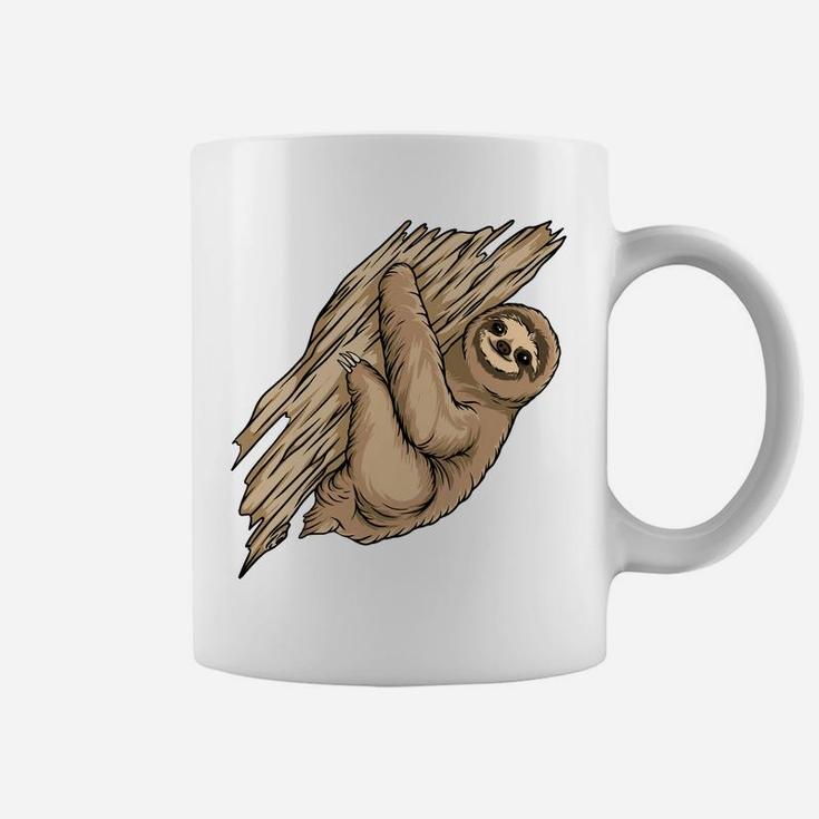 Cartoon Design Sloth Lovers Gift Cute Animals Coffee Mug