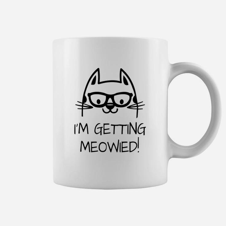 Cat I'm Getting Married Meowied Coffee Mug