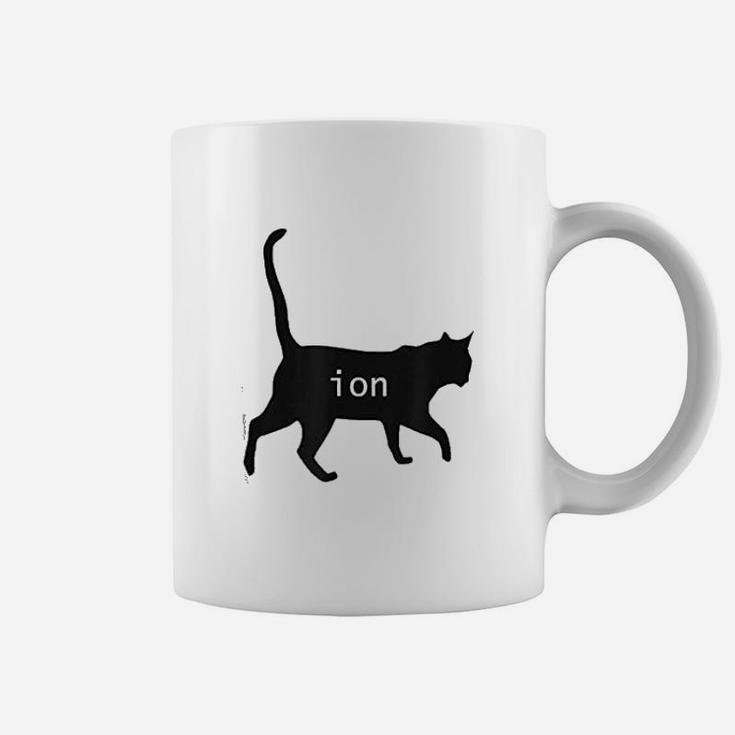 Cation Joke Cute Science Cat Funny Chemistry Teacher Gift Coffee Mug