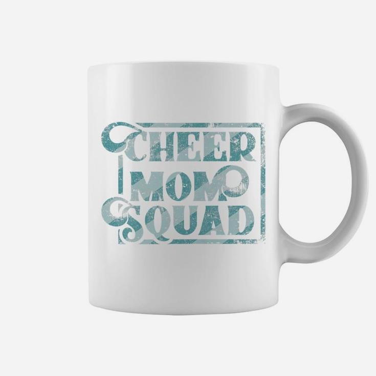 Cheer Mom Squad Sport Proud Mother Mommy Distressed Coffee Mug