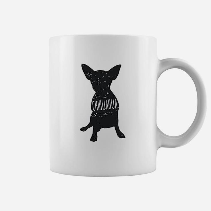 Chihuahua Dog Silhouette Coffee Mug