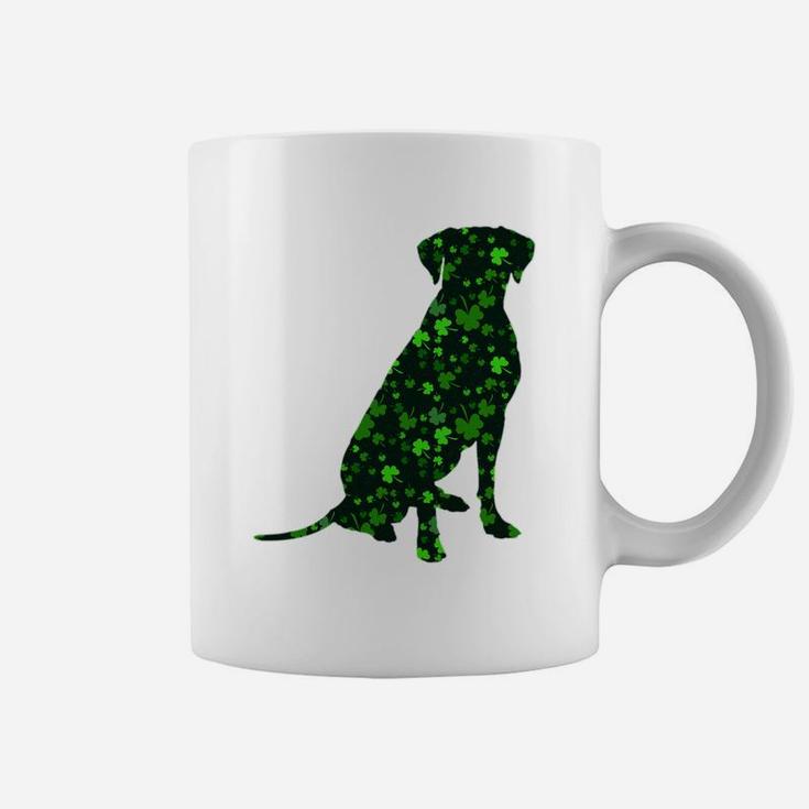 Cute Shamrock Rhodesian Ridgeback Mom Dad Gift St Patricks Day Awesome Dog Lovers Gift Coffee Mug