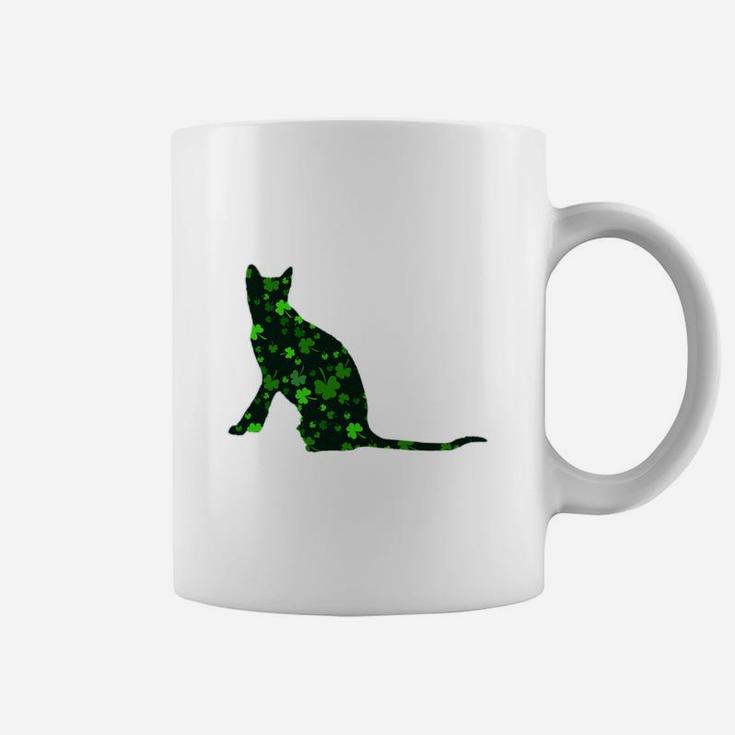 Cute Shamrock Toyger Mom Dad Gift St Patricks Day Awesome Cat Lovers Gift Coffee Mug