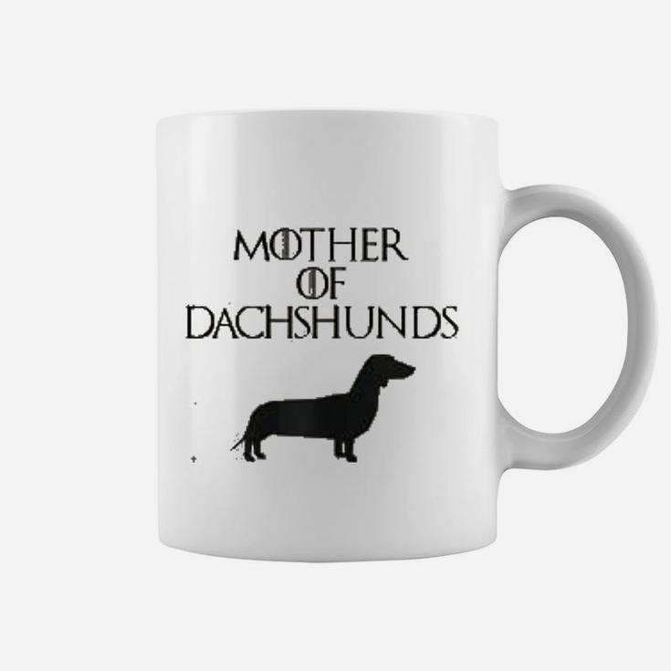 Cute Unique Black Mother Of Dachshunds Coffee Mug