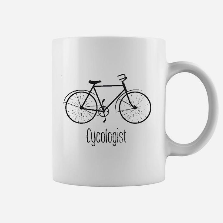 Cycologist Funny Psychology Biking Cyclist Coffee Mug
