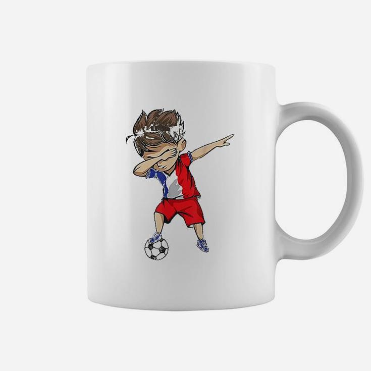 Dabbing Soccer Boy France Jersey French Football Coffee Mug