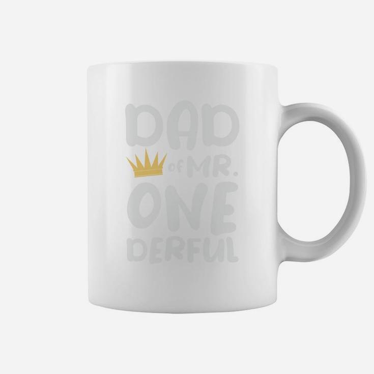 Dad Of Mr Onederful Funny Fathers Day Gift Idea For Dad Coffee Mug