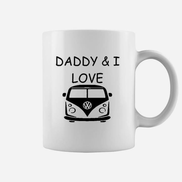 Daddy And I Love Vw Campervan, dad birthday gifts Coffee Mug