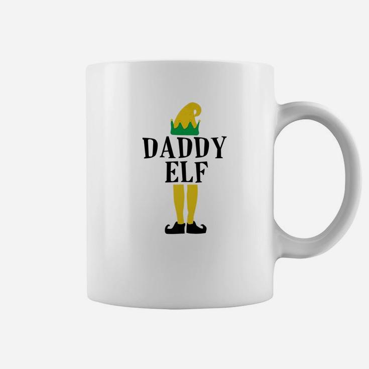 Daddy Elf Shirt Elf Family Christmas Coffee Mug