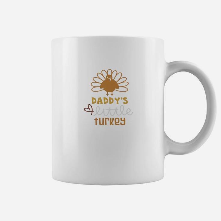 Daddys Little Turkey Thanksgiving Coffee Mug