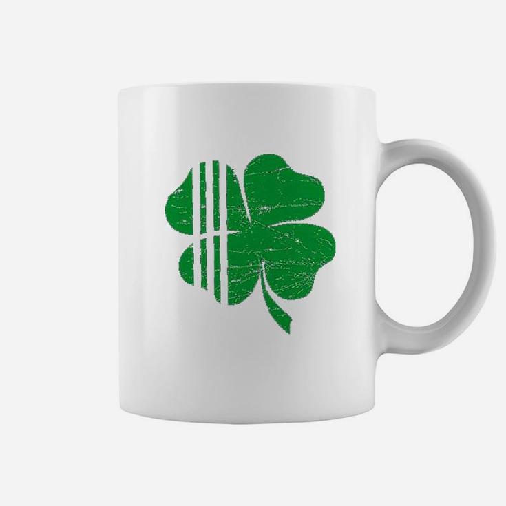 Distressed Shamrock St Patricks Day Irish Pride Coffee Mug