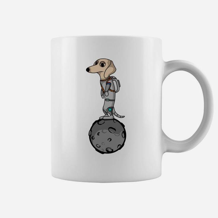 Dog Astronaut Space Cartoon Gift Pet Lovers Coffee Mug