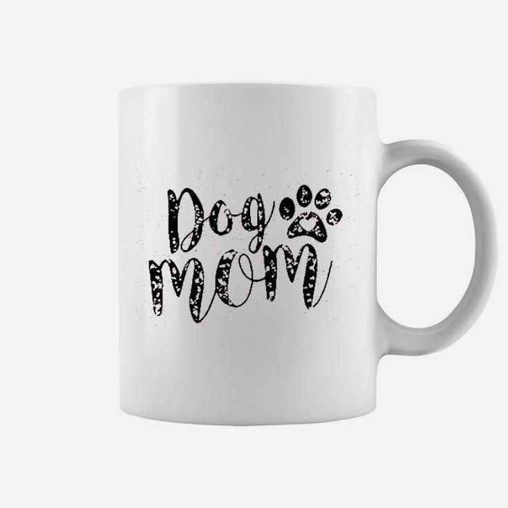 Dog Mom Funny Puppy Paws Coffee Mug