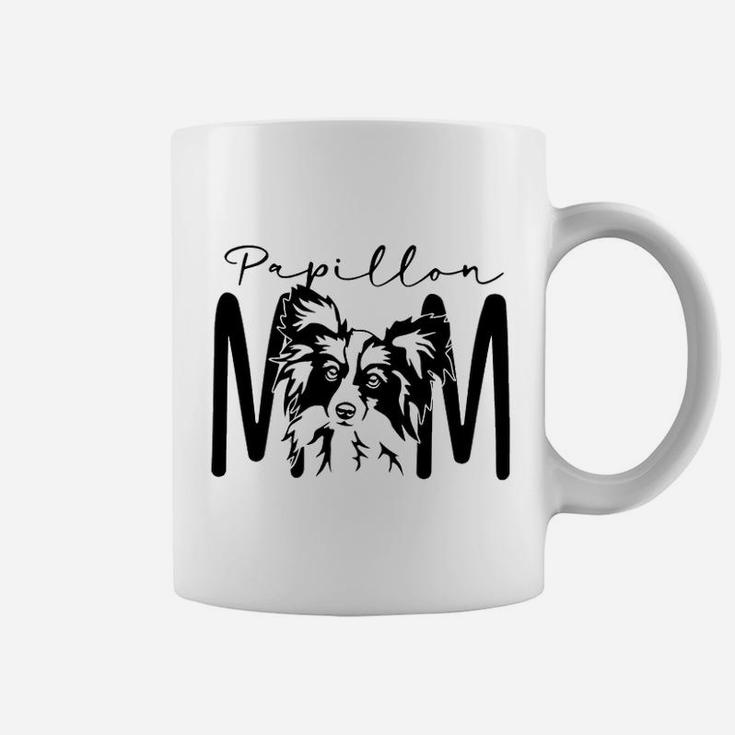 Dog Mom Papillon, dad birthday gifts Coffee Mug