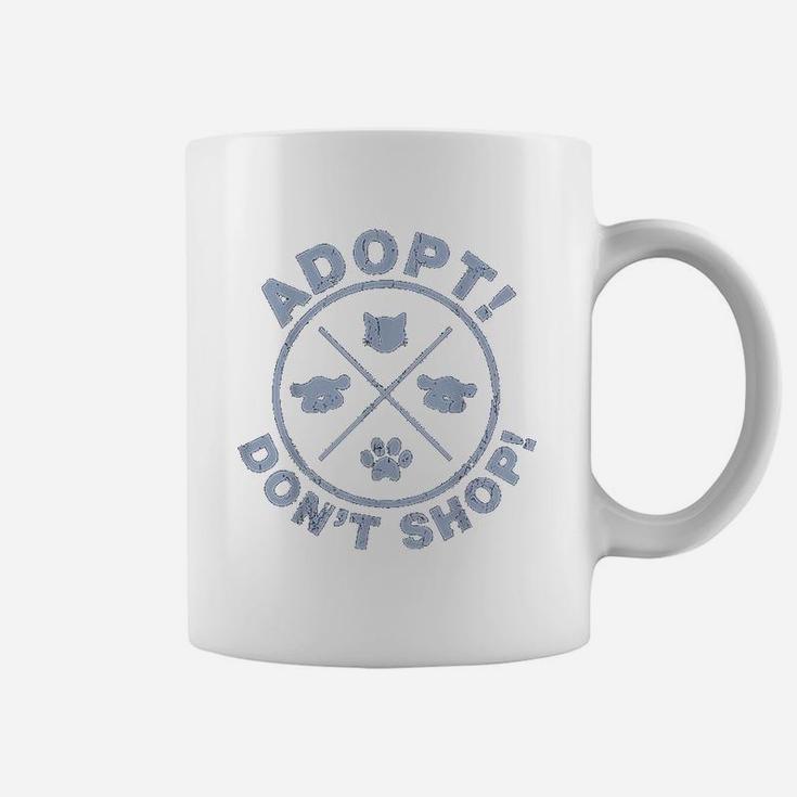 Dont Shop Adopt Save Life Rescue Animals Love Coffee Mug