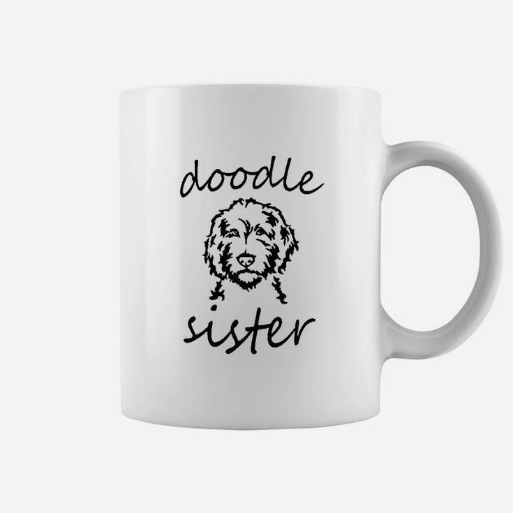 Doodle Sister Goldendoodle Golden Doodle Girl Lover Coffee Mug