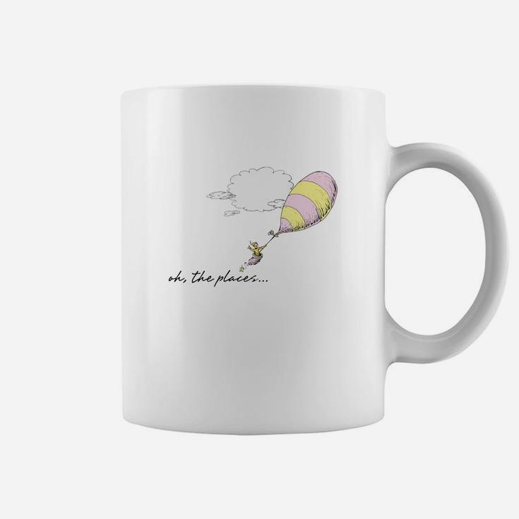 Dr Seuss Oh The Places You'll Go Oh, The Places Balloon Coffee Mug
