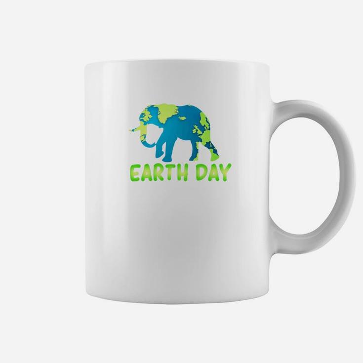Earth Day 2019 For Teachers And Kids With Elephant 2 Coffee Mug