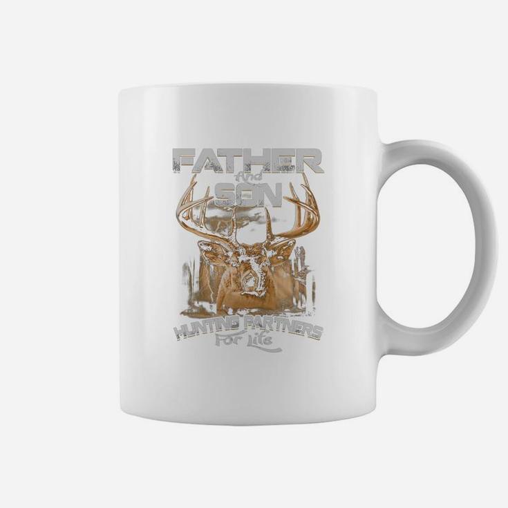 Father And Son Hunting Partners For Life Hobby Shirt Coffee Mug