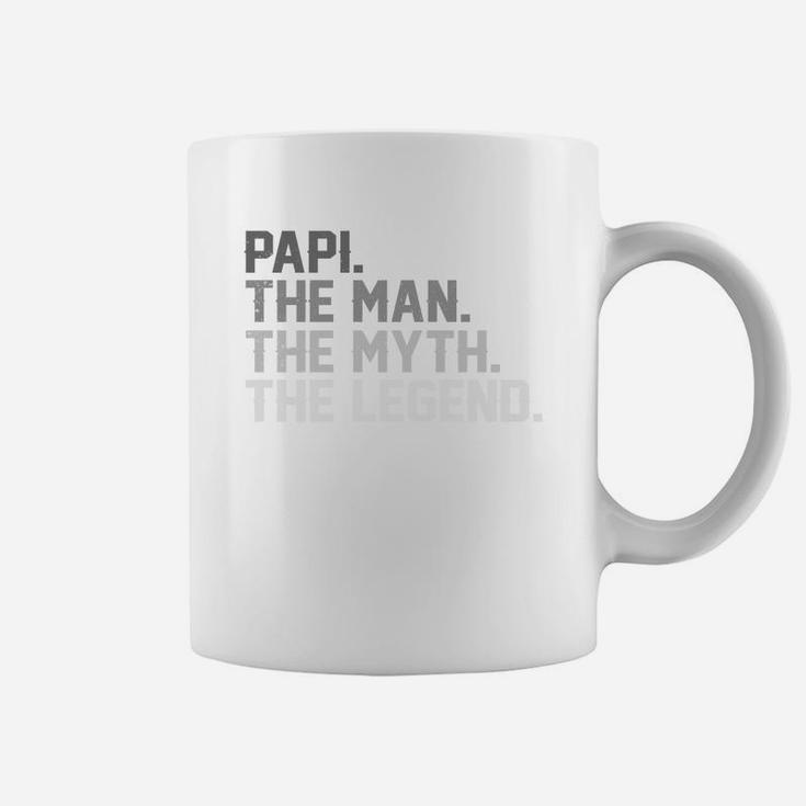 Father Day Papi The Man The Myth The Legend Shirt Coffee Mug