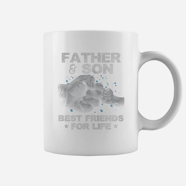 Father Son Best Friends For Life Fist Bump Matching Coffee Mug