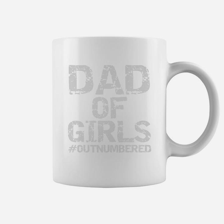 Father8217s Day Dad Of Girls outnumbered Shirt Coffee Mug
