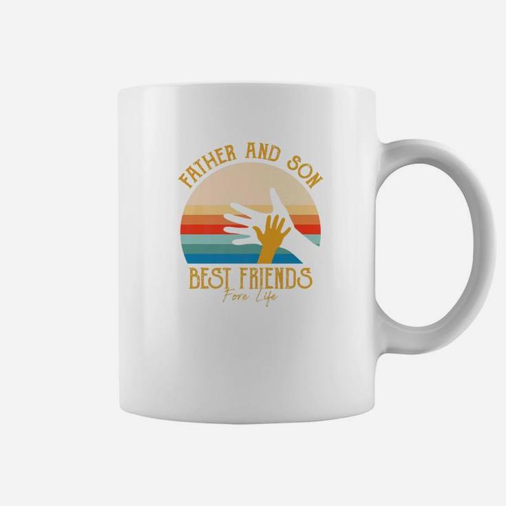 Fathers Day Gift Father And Son Best Friends For Life Premium Coffee Mug
