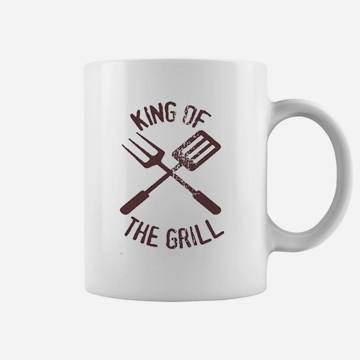 Fathers Day King Of The Grill, dad birthday gifts Coffee Mug