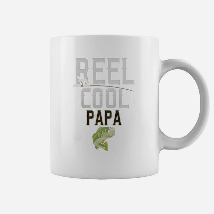 Fishing Papa T Shirt Funny Quote Fisherman Grandpa Gift Idea Coffee Mug