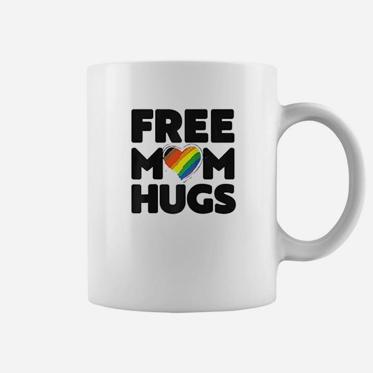 Free Mom Hugs Free Mom Hugs Inclusive Pride Lgbtqia Coffee Mug