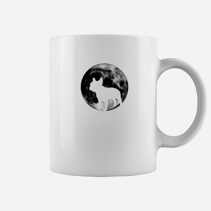 French Bulldog Moon Full Moon Design With Frenchie Coffee Mug