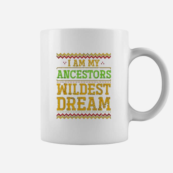 Funny Black Americans African Roots Gift Black History Month Coffee Mug