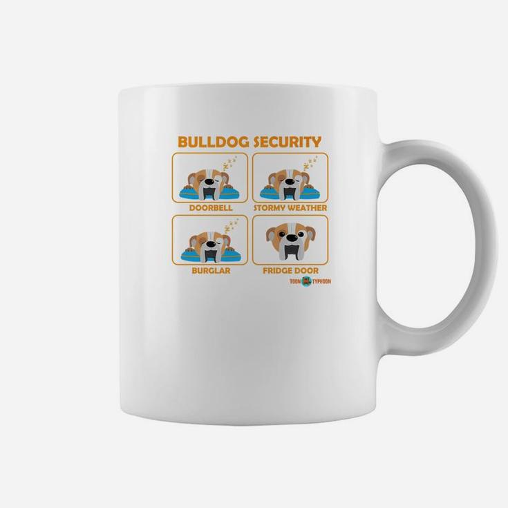 Funny English Bulldog Security Coffee Mug