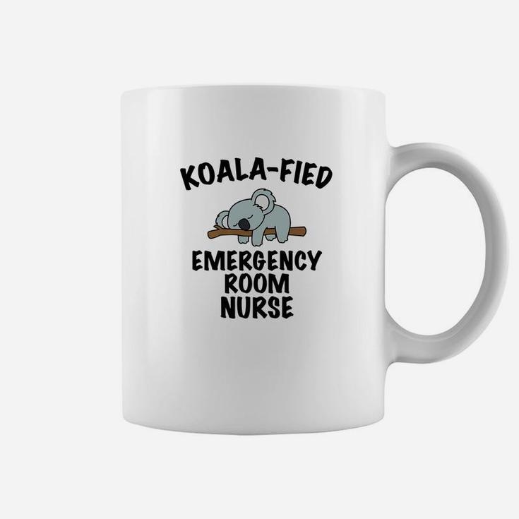 Funny Er Nurse Cute Koala Emergency Room Nurse Coffee Mug