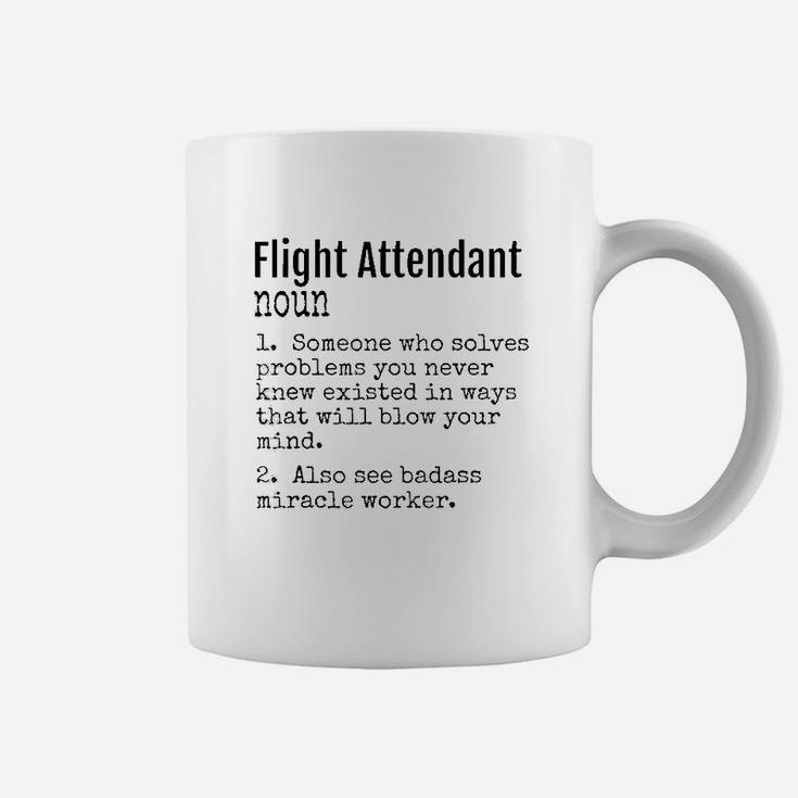 Funny Flight Attendant Definition Gift For Women Coffee Mug