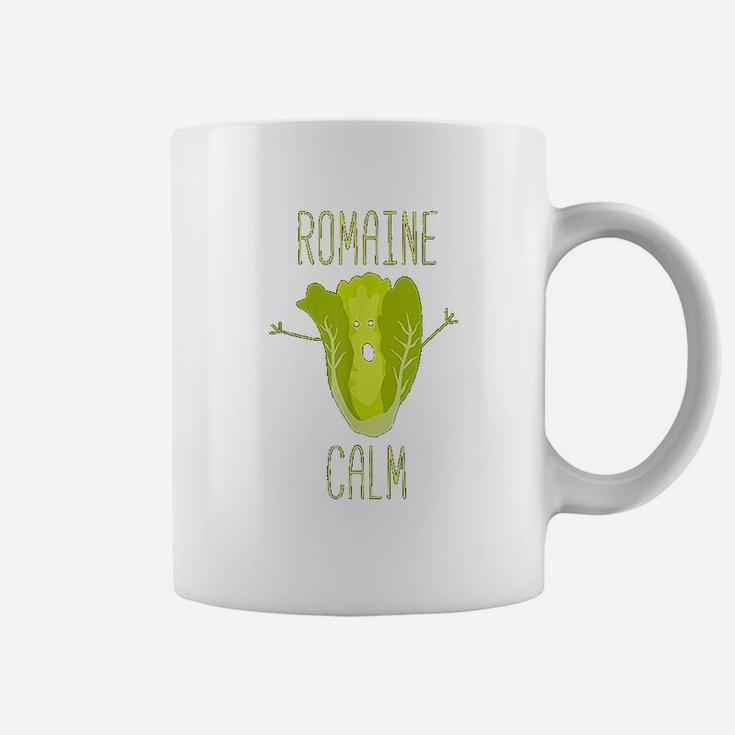 Funny Gardening Pun Romaine Calm Gardener Gift Coffee Mug