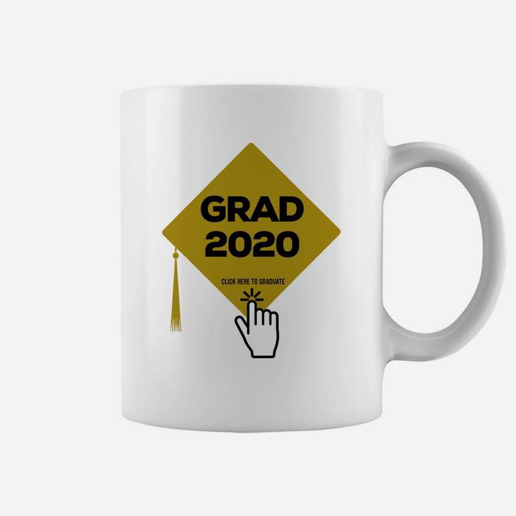 Funny Graduation 2020 Online Degree Diploma Coffee Mug