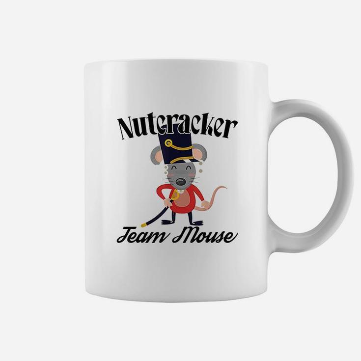 Funny Nutcracker Soldier Toy Christmas Dance Team Mouse Coffee Mug