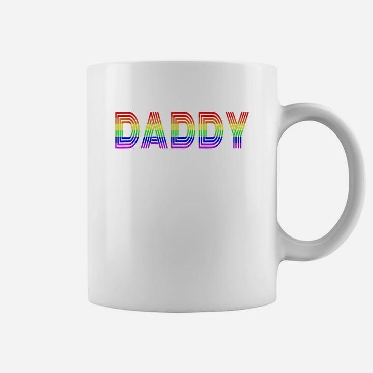 Funny Pride Daddy Proud Gay Lesbian Lgbt Coffee Mug
