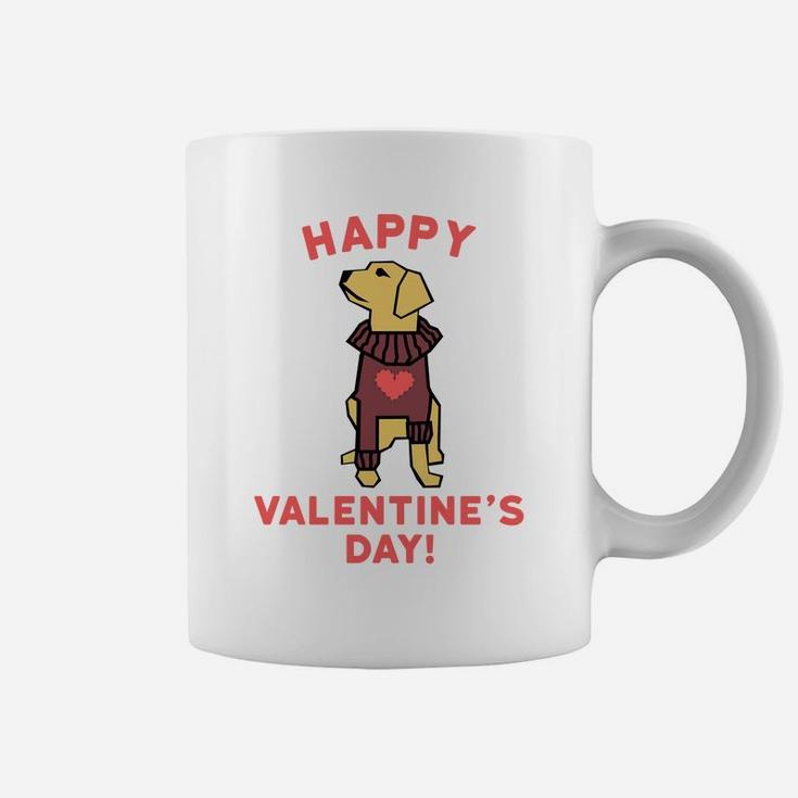 Funny Valentines Day For Kids Dog Valentine Coffee Mug