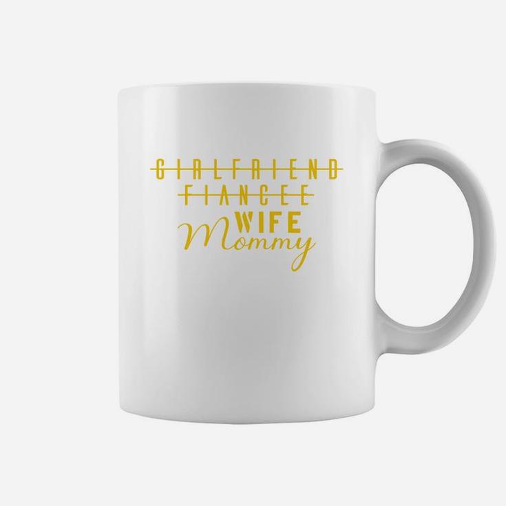 Girlfriend Fiancee Wife Mommy, best friend christmas gifts, birthday gifts for friend, gift for friend Coffee Mug
