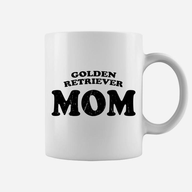Golden Retriever Mom Dog Mother Cute Pet Distressed Coffee Mug